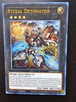 Ryzeal Detonator Ultra Rare CRBR-EN007 1st Edition - Image 1