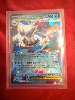 Mega Abomoasnow ex 036/132 Mega Evolution Double Rare Pokemon TCG Card - Image 1