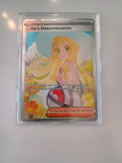 Lillie's Determination SIR 184/132 MINT Pokemon Card TCG - Image 1
