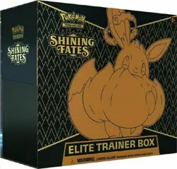 Pokemon TCG Shining Fates Elite Trainer Box ETB Trading Card Game New 753569050213 - Image 1