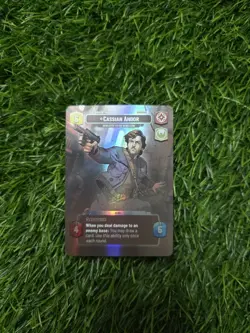 Star War's Unlimited Showcase Cassian Andor Proxie Card SWU - Image 1