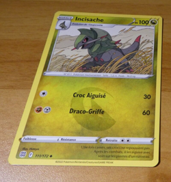 POKEMON STARS ETINCELANTES FRANCAISE CARD CARTE Incisache 111/172 FR JCC NM - Image 1