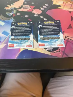 Lot of 2 Shiny Miradon Or Koraidon Code Card (unscratched) - Image 2