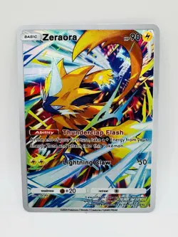 Pokemon POCKET Zeraora Kawaii illustration DIY Doujin Art Card - Image 1