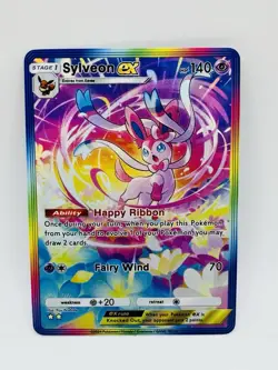 Pokemon POCKET Sylveon Eeveelution #2 Kawaii illustration DIY Doujin Art Card - Image 1