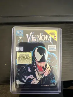 NM foil Venom Lethal Protector / Eddie Brock Borderless Magic The Gathering Card - Image 1