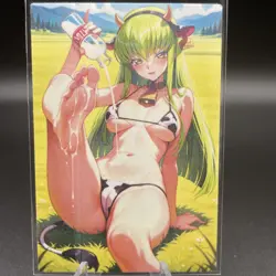 CC Code Geass Anime Waifu Card Doujin ACG Goddess Holo - Image 2