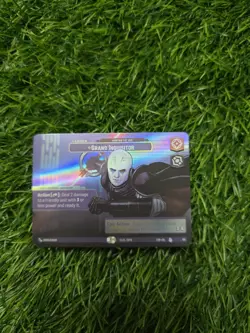 Star War's Unlimited Showcase Grand Inquisitor Proxie Card SWU - Image 2