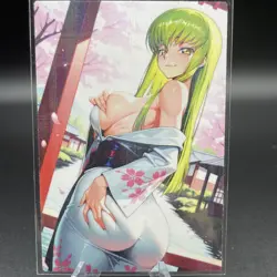 CC Code Geass Anime Waifu Card Doujin ACG Goddess Holo - Image 1
