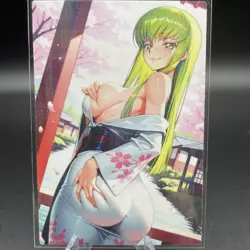 CC Code Geass Anime Waifu Card Doujin ACG Goddess Holo - Image 2