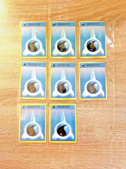 Pokemon Trading Card 1996 1998 Energy Lot Fire Pocket Monsters Vintage 8 TCG - Image 1