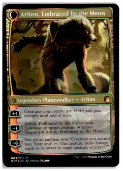 MTG Foil Arlinn Kord - From the Vault: Transform Misprint Lightly Played English - Image 2