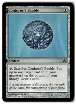 MTG Foil Conjurer's Bauble - Fifth Dawn Moderately Played English - Image 1