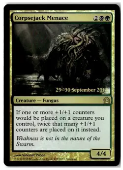 MTG Foil Corpsejack Menace - Prerelease Cards Moderately Played English - Image 1