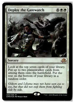 MTG Foil Deploy the Gatewatch - Eldritch Moon Moderately Played English - Image 1