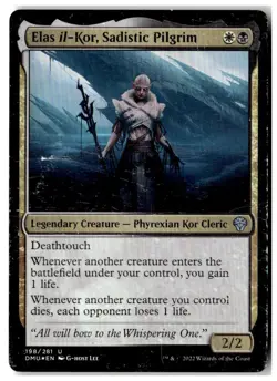 MTG Foil Elas il-Kor, Sadistic Pilgrim - Dominaria United Heavily Played English - Image 1