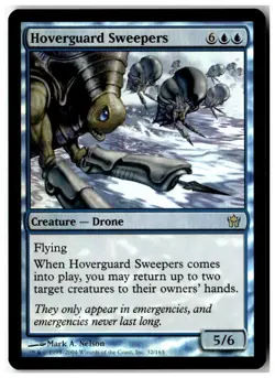 MTG Foil Hoverguard Sweepers - Fifth Dawn Moderately Played English - Image 1