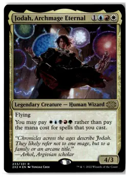 MTG Foil Jodah, Archmage Eternal - Double Masters 2022 Moderately Played English - Image 1