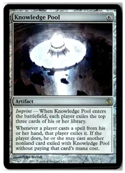 MTG Foil Knowledge Pool - Mirrodin Besieged Moderately Played English - Image 1