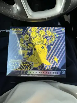 2x Pokemon TCG Scarlet & Violet Surging Sparks Sealed Elite Trainer Box ETBs - Image 1