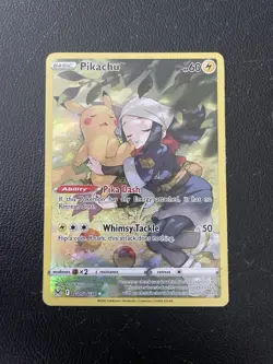 Pokemon Pikachu Lost Origin Trainer Gallery Near Mint Condition 2022 - Image 1