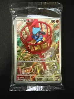 Riolu Mega Evolutions POKEMON CENTER ETB PROMO SEALED - IN HAND - Image 1