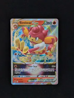 Simisear VSTAR 023/159 Crown Zenith Holo Pokemon English NM - Image 1