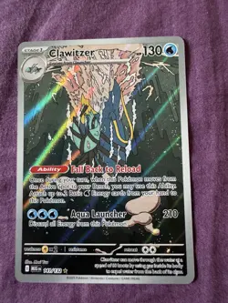 Clawitzer 141/132 Illustration Rare Pokemon Mega Evolution NM - Image 1
