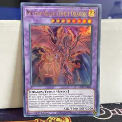 1ST EDITION METEOR BLACK COMET DRAGON 2021 GFTP-EN096 YUGIOH CARD (NM) - Image 1