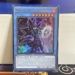 1ST EDITION MAGICIAN OF CHAOS 2025 MP25-EN266 YUGIOH CARD (NM) - Image 1