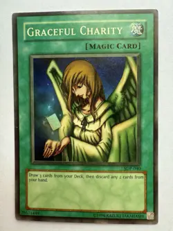 Graceful Charity SDP-040 Starter Deck: Pegasus Unlimited Edition Yugioh LP/MP - Image 1