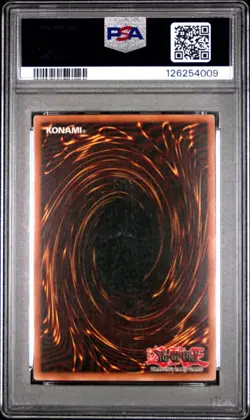 YUGIOH TCG GRADED DARK PALADIN MFC-105 1ST EDITION PSA 4 VG-EX - Image 4