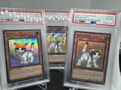 2024 YuGiOh Rescue Cat Bundle RA02-EN001 Sequential PSA Graded - Image 1