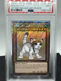 2024 YuGiOh Rescue Cat Bundle RA02-EN001 Sequential PSA Graded - Image 4