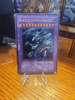Blue Eyes Ultimate Dragon JMP-EN005 Yugioh Card - Image 1