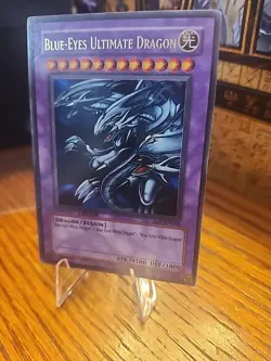 Blue Eyes Ultimate Dragon JMP-EN005 Yugioh Card - Image 2