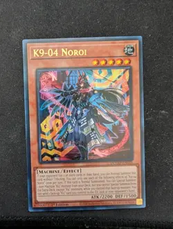 Yugioh K9 - 04 Noroi DOOD-EN025 1st Edition Ultra Rare NM - Image 1