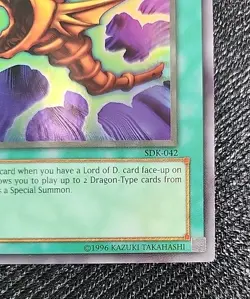The Flute of Summoning Dragon | SDK-042 | Super Rare | YuGiOh! | LP - Image 3