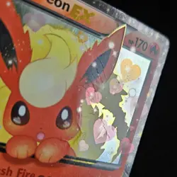 Flareon EX RC6/RC32 Pokemon XY Generations Radiant Collection Card Damaged - Image 2