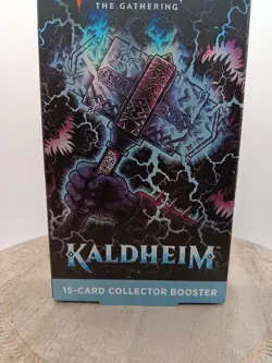 Magic The Gathering Kaldheim 15 Card Collector Booster Pack Sealed From 2021 - Image 3