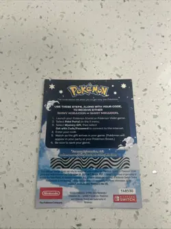 Shiny Koraidon & Miraidon Pokemon Scarlet Violet Code Card - Gamestop - Image 2