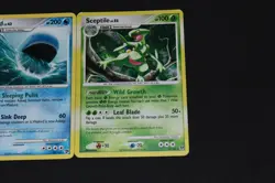 Pokemon Card Lot PL-MP Rare Wailord & Holo Rare Sceptile Great Encounters Set - Image 3