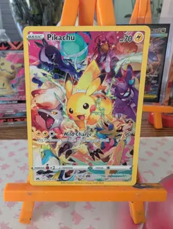Pokemon Pikachu TCG Card Crown Zenith 160/159 Holo Secret Rare NM/Mint Condition - Image 1
