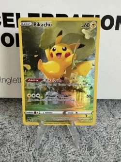 Pokemon Card - Pikachu GG30/GG70 Crown Zenith: Galarian Gallery Holo NM - Image 1