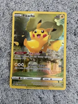 Pokemon Card - Pikachu GG30/GG70 Crown Zenith: Galarian Gallery Holo NM - Image 3