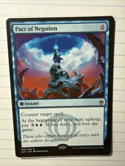 Magic the Gathering Pact of Negation Masters 25 Regular Card - Image 1