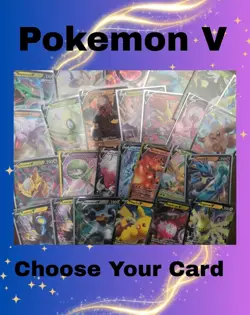 Pokemon V Ultra Rare Card Choose your card Near Mint Selection - Image 1