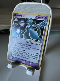 Mewtwo [Gold Star] #103 Pokemon Holon Phantoms [CUSTOM CARD] - Image 2