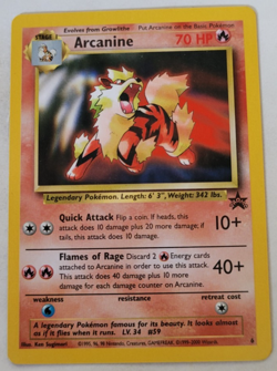Black Star Promo Arcanine #6 Pokemon Card WOTC 1999 NM - Image 1