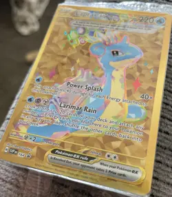 Pokemon TCG S & V Promo Cards Lapras ex # SVP164 Promo Near Mint * SEALED * - Image 3